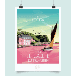 Affiche Golfe du Morbihan de La Loutre