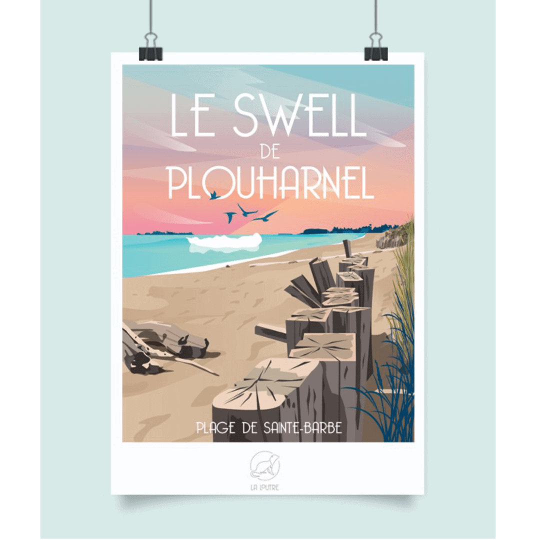 affiche Plouharnel de La Loutre