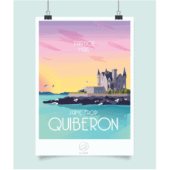 affiche quiberon de la poutre
