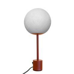 lampe blanc pied terracotta la case du cousin paul galerie alréenne auray 56