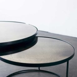 tables basses gigognes nesting clear ethnicraft