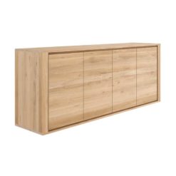 buffet shadow en chene 4 portes ethnicraft