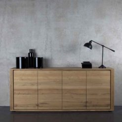 buffet shadow en chene 4 portes ethnicraft