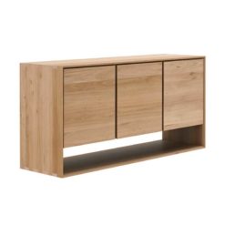 buffet nordic en chene 3 portes ethnicraft