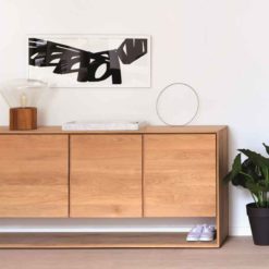 buffet nordic en chene 3 portes ethnicraft