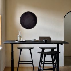 Tabouret Osso en chêne ethnicraft galerie alréenne auray 56