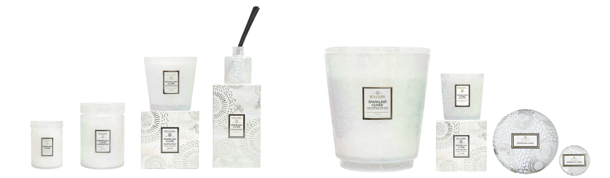 Sparkling Cuvée - Bougie Voluspa galerie alréenne auray 56