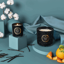 Bougie French Linen - Voluspa galerie alréenne auray 56