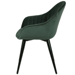 Fauteuil Bari velours zago galerie alréenne auray 56
