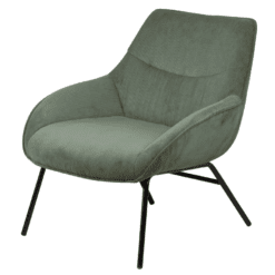 Fauteuil Martin en velours zago galerie alréenne auray 56