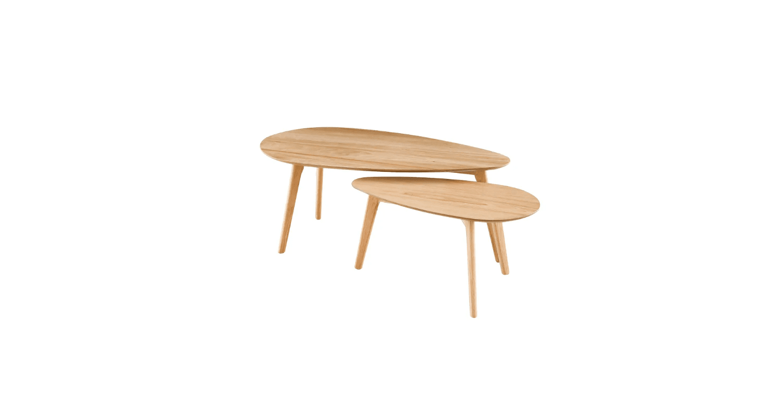 table basse gigogne Bloom zago galerie alréenne auray 56