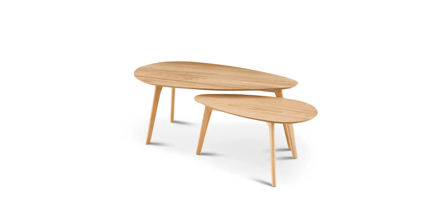 table basse gigogne Bloom zago galerie alréenne auray 56