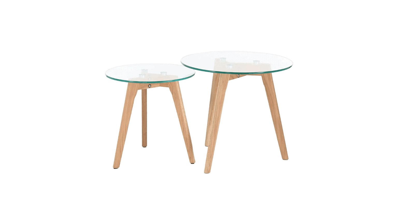 table basse gigogne Bloom verres zago galerie alréenne auray 56