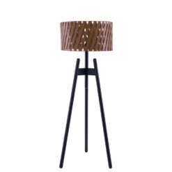 Lampe damy chocolat flam et luce galerie alréenne auray 56