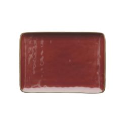 Assiette rectangle bordeaux thun milano galerie alréenne auray 56