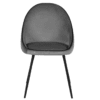 Chaise anthracite maya zago galerie alréenne auray 56