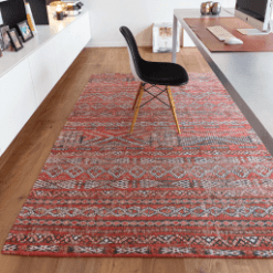 Tapis Kilim, Fez Red De Poortere galerie alréenne auray 56