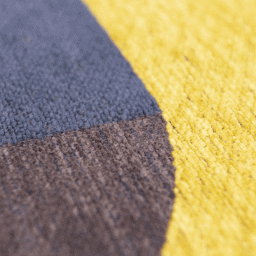 Tapis Module, Yellow Meyer De Poortere galerie alréenne auray 56