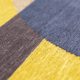 Tapis Module, Yellow Meyer De Poortere galerie alréenne auray 56