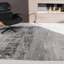 Tapis Streaks, Coney Grey De Poortere galerie alréenne auray 56