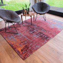 Tapis Streaks, Nassau Red De Poortere galerie alréenne auray 56