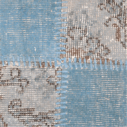 Tapis Vintage, Light Blue Idaho galerie alréenne auray 56