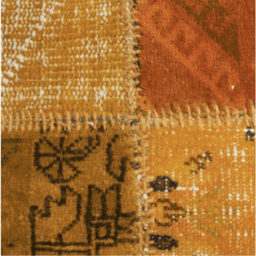 Tapis Vintage, Orange Idaho galerie alréenne auray 56