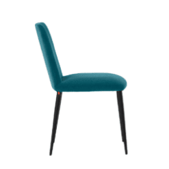 Chaise Rob C0310 paon - Mobitec galerie alréenne auray 56