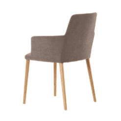 Chaise de table Rob C0210 taupe - Mobitec galerie alréenne auray 56