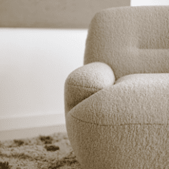 Fauteuil Uma, beige - Sits galerie alréenne auray 56
