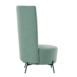Grand Fauteuil Bolero, pieds métal, RO919 - Mobitec galerie alréenne auray 56
