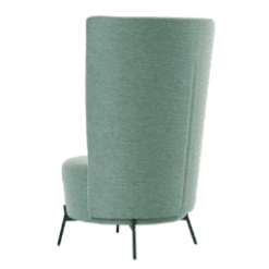 Grand Fauteuil Bolero, pieds métal, RO919 - Mobitec galerie alréenne auray 56