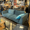 canapé bleu - bonnes affaires galerie alréenne auray 56