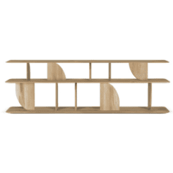Console Geometric, chêne - Ethnicraft