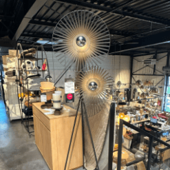 Lampe en métal