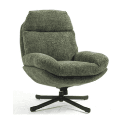 Fauteuil inclinable pivotant C, vert