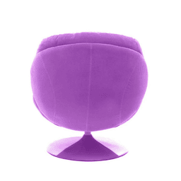 Fauteuil pivotant, Pop lilas – Image 3