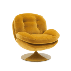 Fauteuil pivotant, Pop moutarde