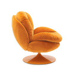 Fauteuil pivotant, Pop orange – Image 2