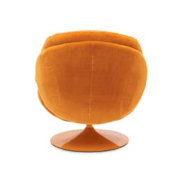 Fauteuil pivotant, Pop orange – Image 3