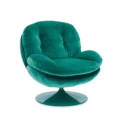 Fauteuil pivotant, Pop vert