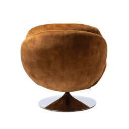 Fauteuil pivotant, Gold – Image 3