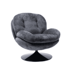 Fauteuil pivotant, Gris