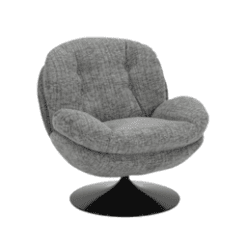 Fauteuil pivotant, Gris souris