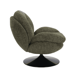 Fauteuil pivotant, Vert mousse – Image 2