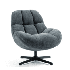 Fauteuil pivotant M, Bleu