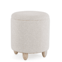 Pouf Z, coffre gris