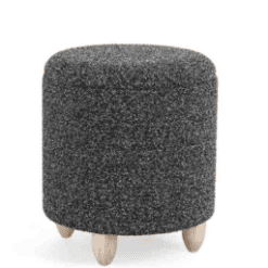 Pouf Z, coffre noir