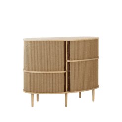 Buffet haut Auda, chêne, Brun