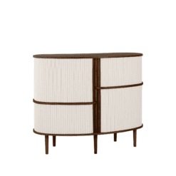 Buffet haut Auda, chêne foncé, Sable